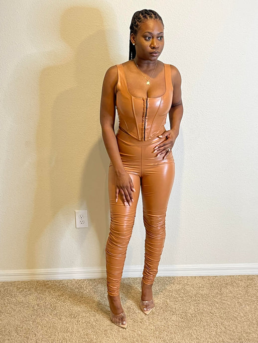 Buttercup Leather Pant Set - Dreamher Collection